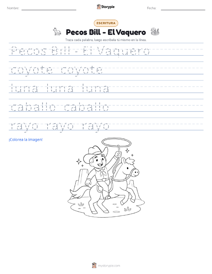 Práctica de Escritura