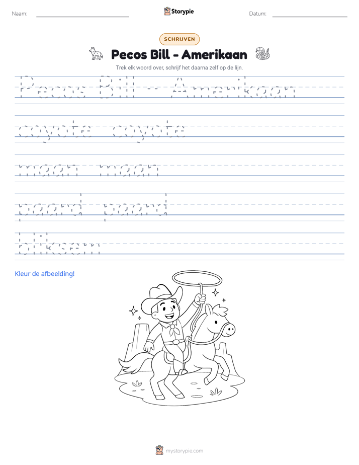 Schrijf Oefening