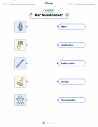 Der Nussknacker (Ballett) druckbare Arbeitsblatt für Kinder
