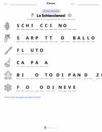 Anteprima della scheda stampabile di Lo Schiaccianoci (balletto)