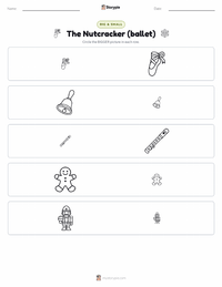 The Nutcracker (ballet) printable worksheet preview