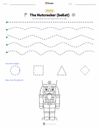 The Nutcracker (ballet) printable worksheet preview