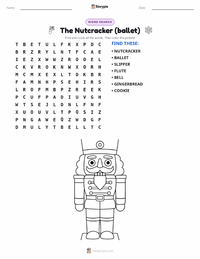 The Nutcracker (ballet) printable worksheet preview