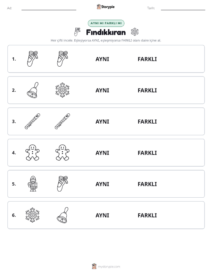 Aynı mı Farklı mı