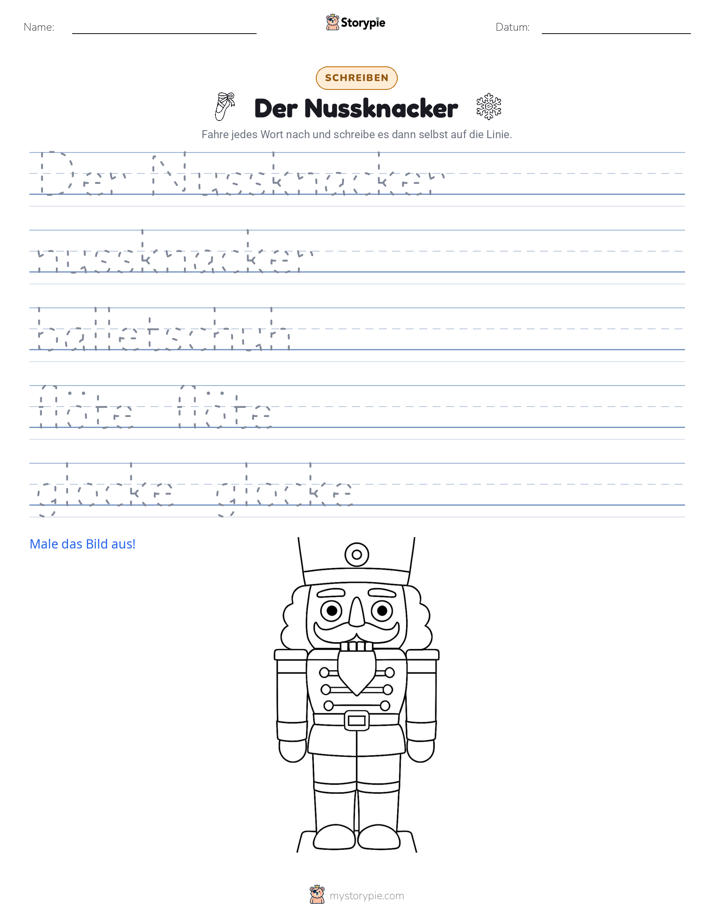 Schreibübung