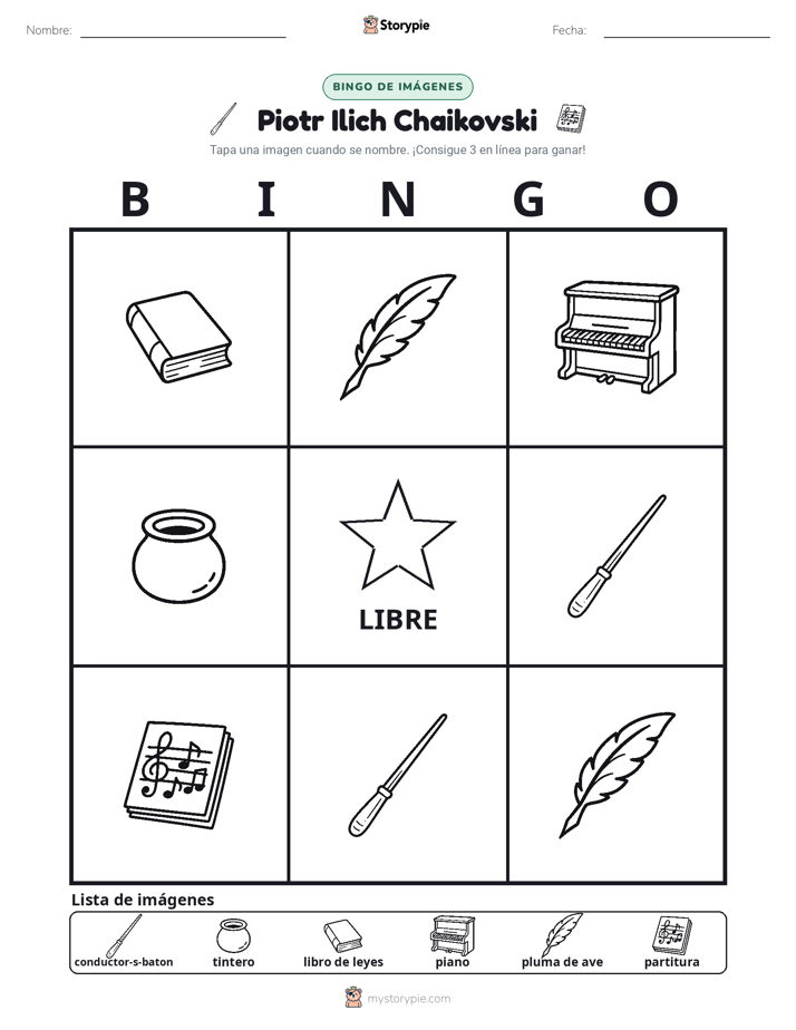 Bingo de Imágenes