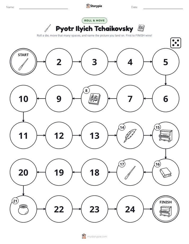Roll & Move Game