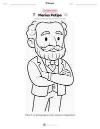 Marius Petipa printable worksheet preview