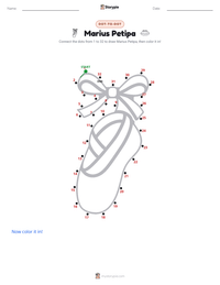 Marius Petipa printable worksheet preview
