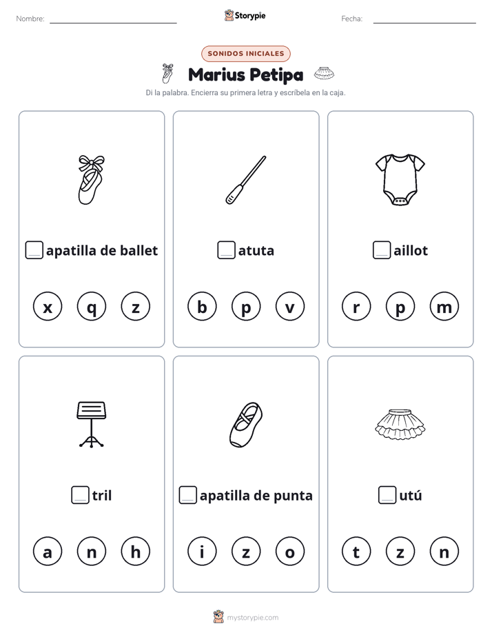 Sonidos Iniciales