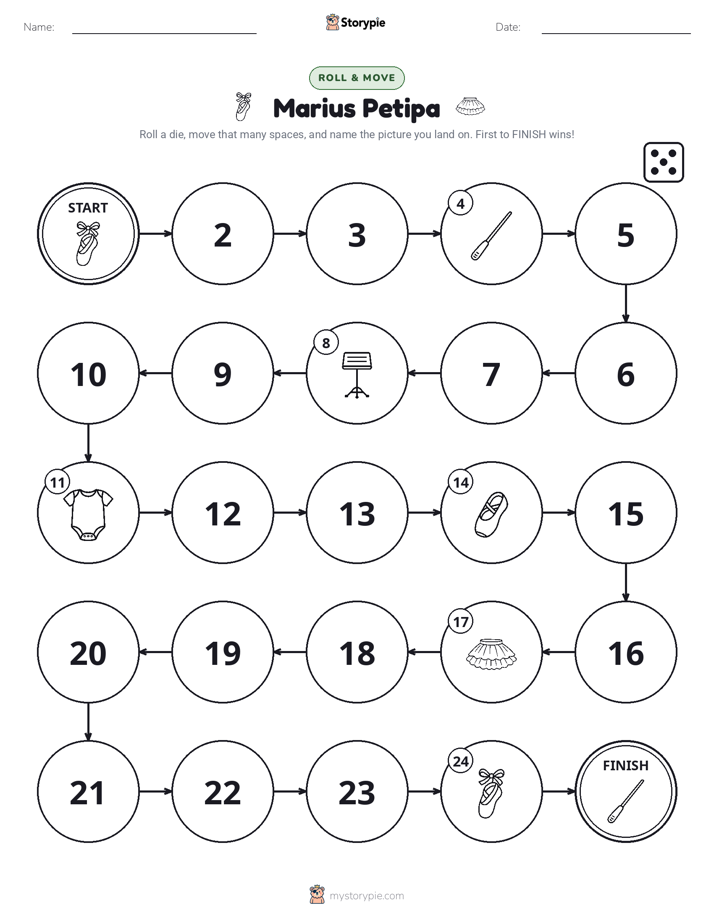 Roll & Move Game