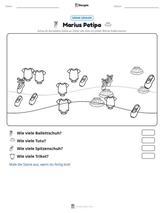 Zähl-Szene