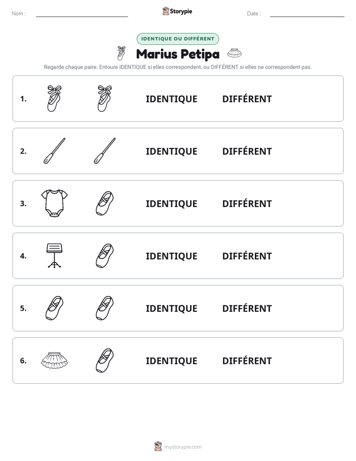 Identique ou Différent