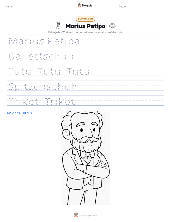 Schreibübung