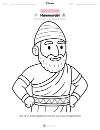 Anteprima della scheda stampabile di Hammurabi