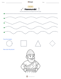 Hammurabi printable worksheet preview