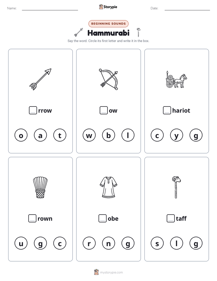 Beginning Sounds