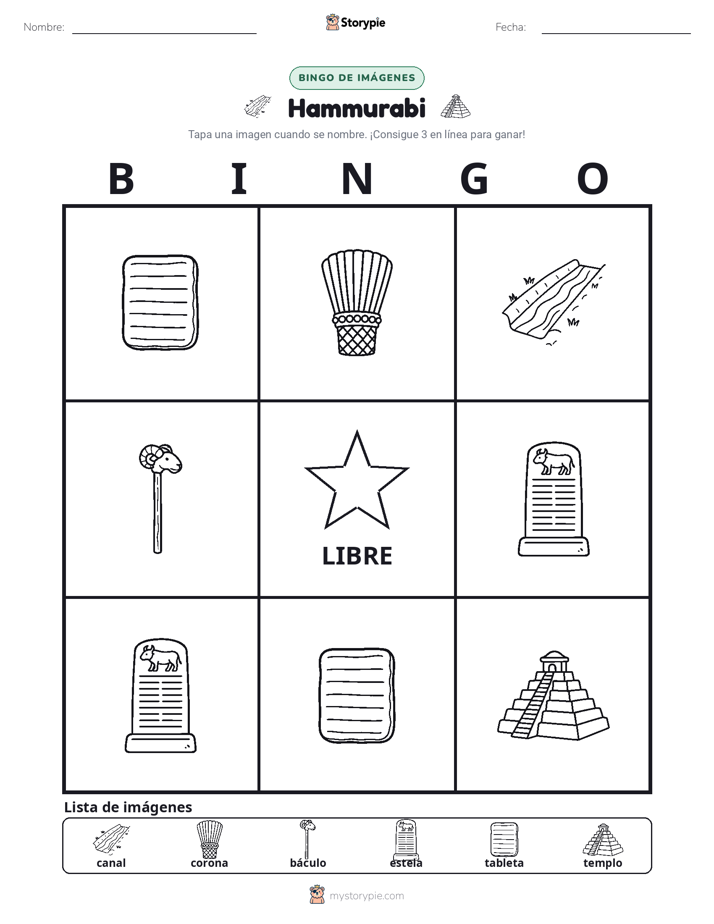 Bingo de Imágenes