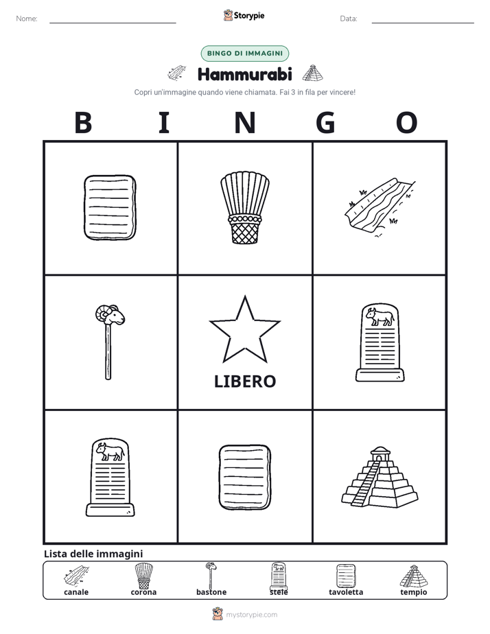 Bingo delle Immagini