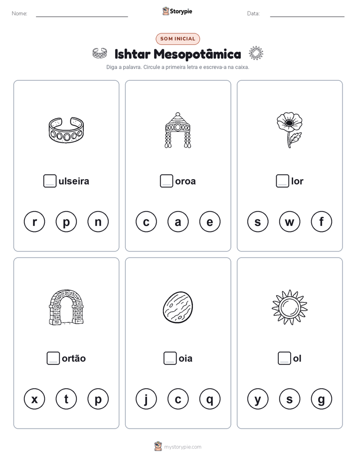 Sons Iniciais