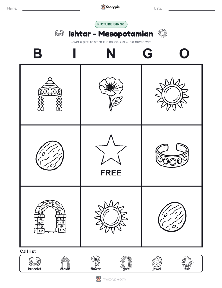 Picture Bingo