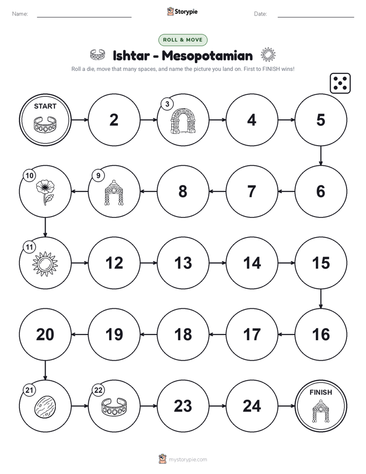 Roll & Move Game