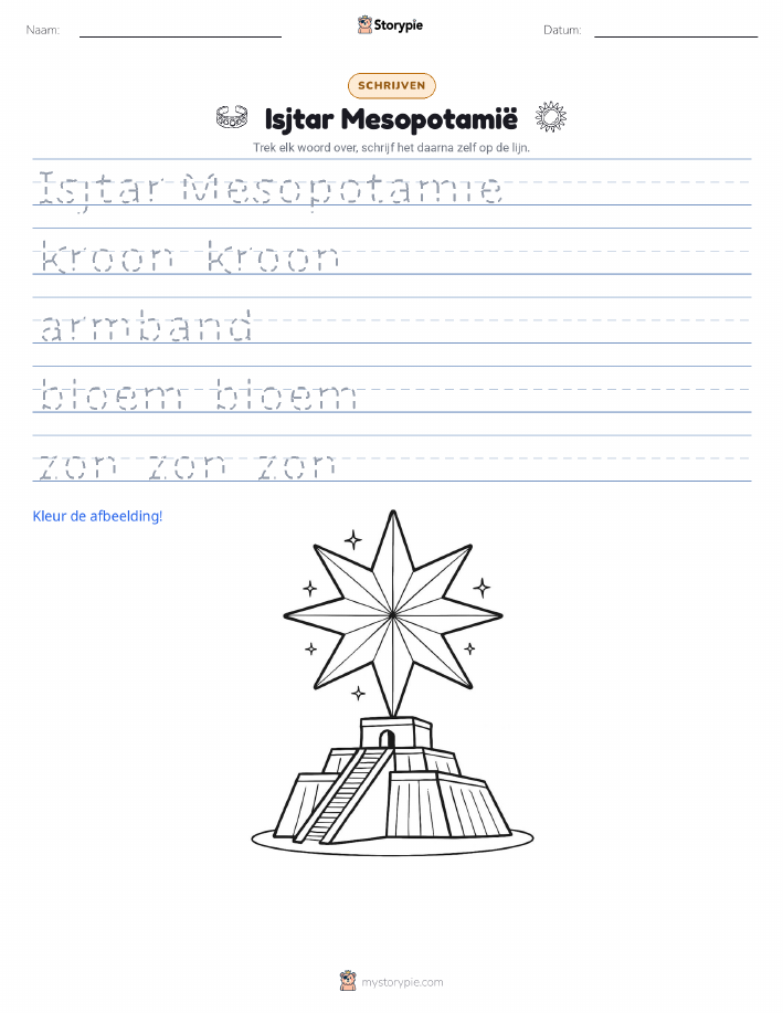 Schrijf Oefening