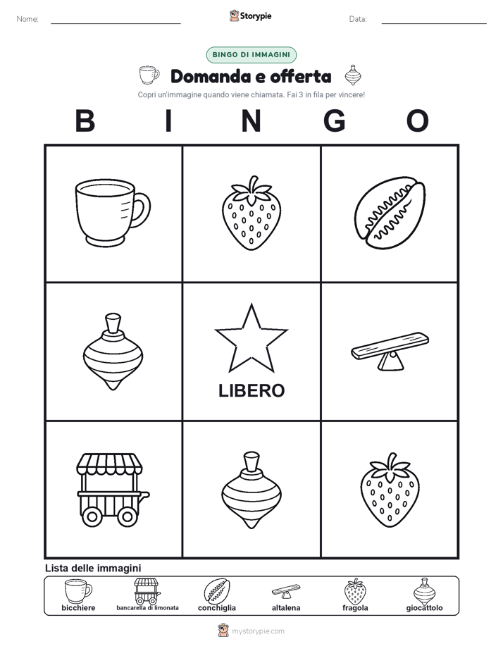 Bingo delle Immagini