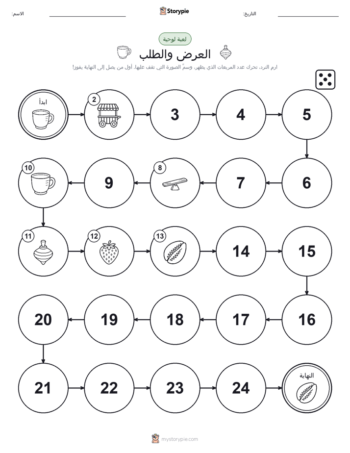 لعبة لف و تحرك