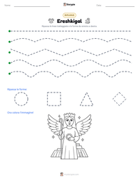 Anteprima della scheda stampabile di Ereshkigal