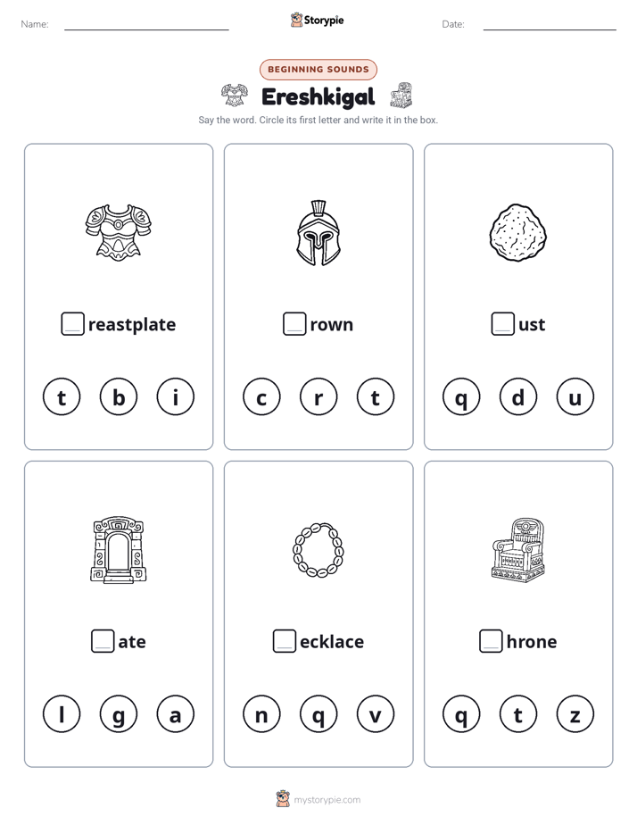 Beginning Sounds