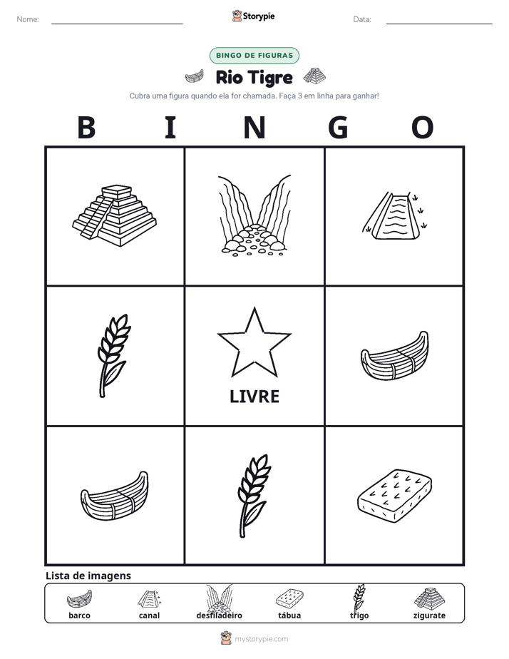 Bingo de Imagens