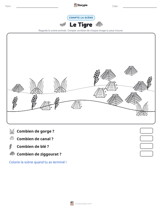 Scène de Comptage