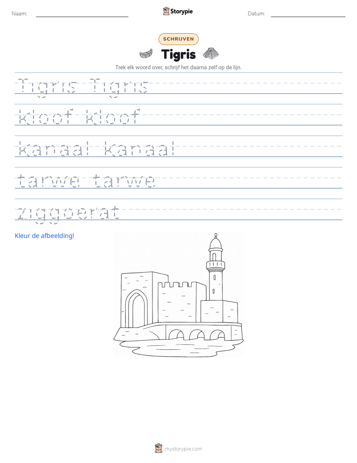 Schrijf Oefening