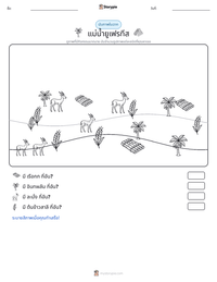 แม่น้ำยูเฟรทีส ตัวอย่างแบบฝึกหัดที่พิมพ์ได้