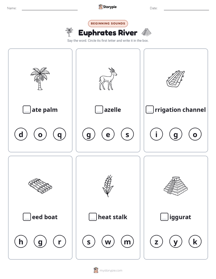 Beginning Sounds
