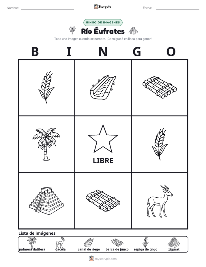 Bingo de Imágenes