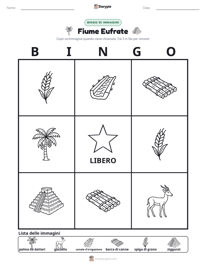 Bingo delle Immagini