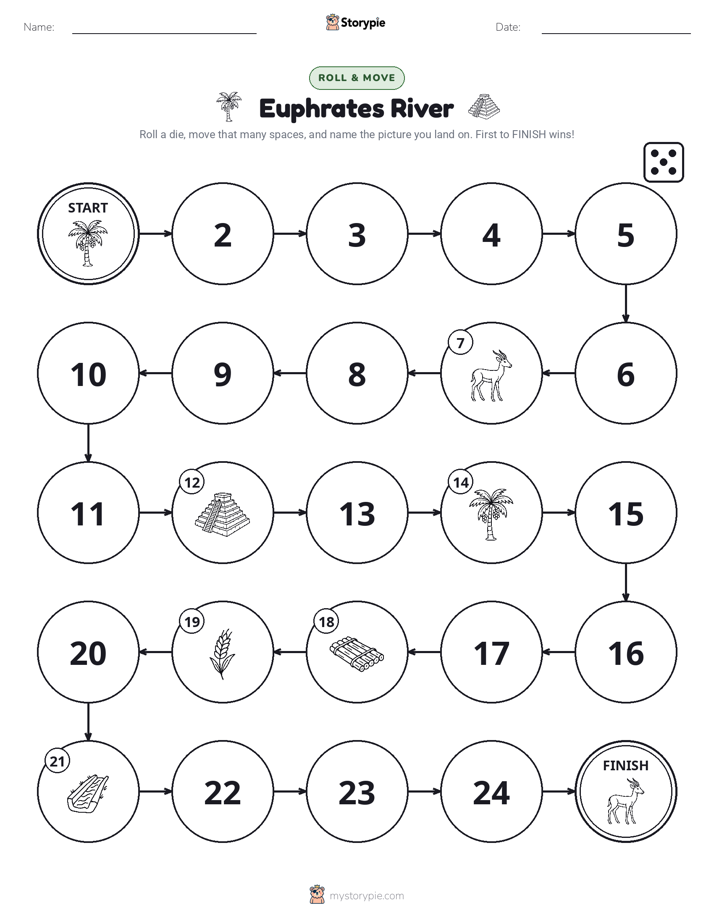 Roll & Move Game