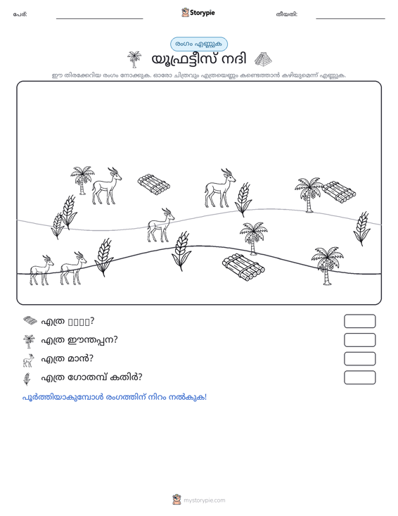 എണ്ണുന്ന ദൃശ്യങ്ങൾ