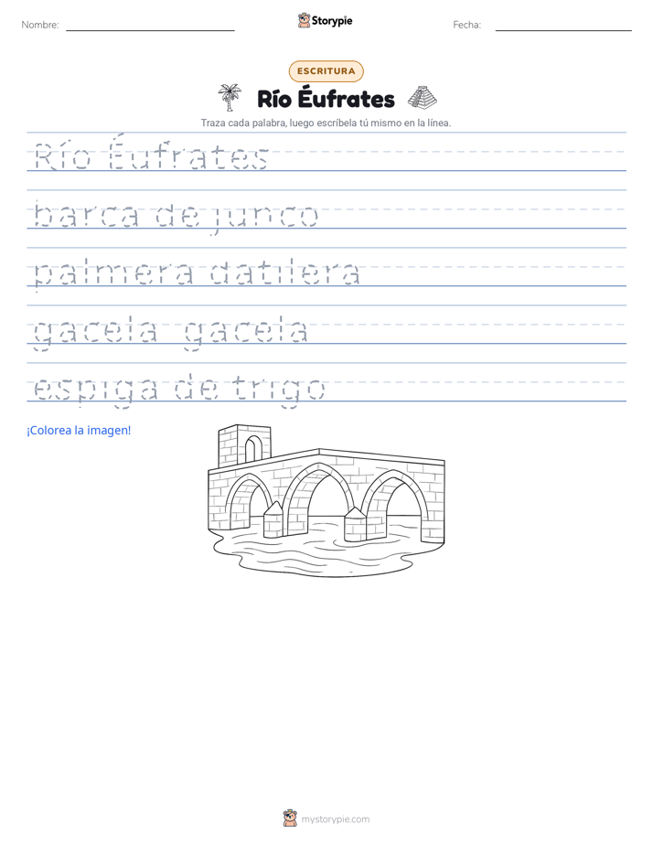 Práctica de Escritura