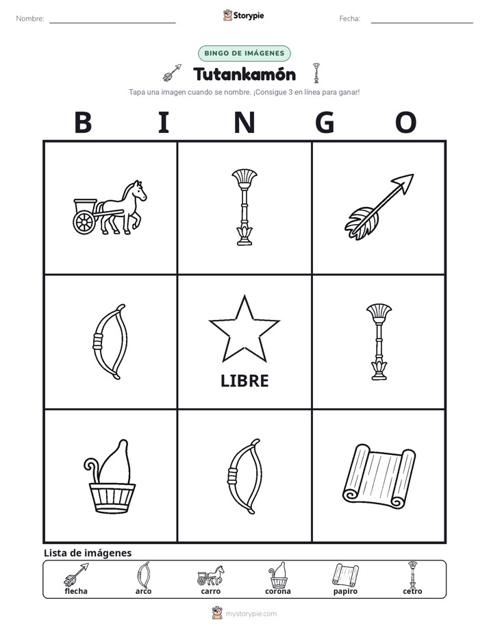 Bingo de Imágenes