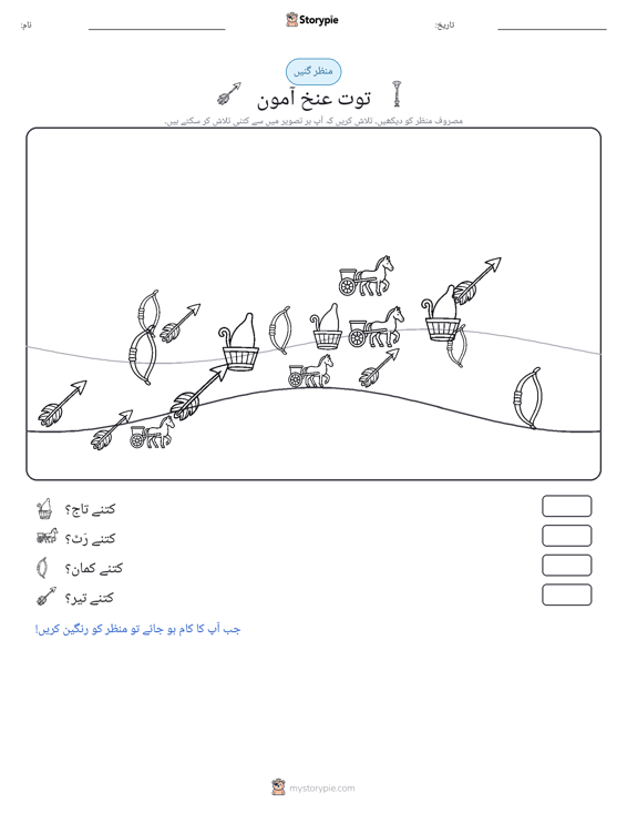 گنتی کا منظر