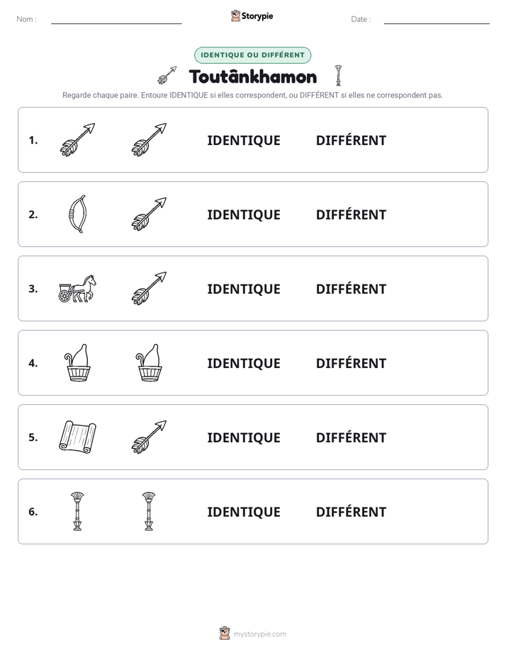 Identique ou Différent