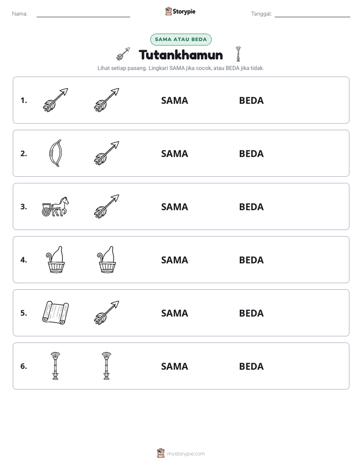 Sama atau Berbeda