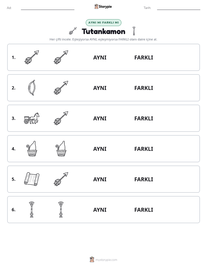 Aynı mı Farklı mı