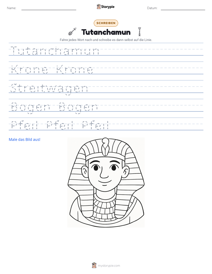 Schreibübung