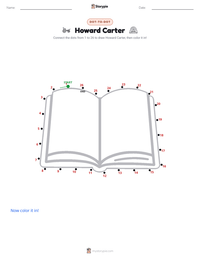 Howard Carter printable worksheet preview