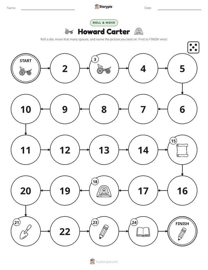 Roll & Move Game