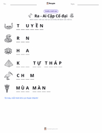 Xem trước tài liệu in sẵn Ra - Ai Cập Cổ đại